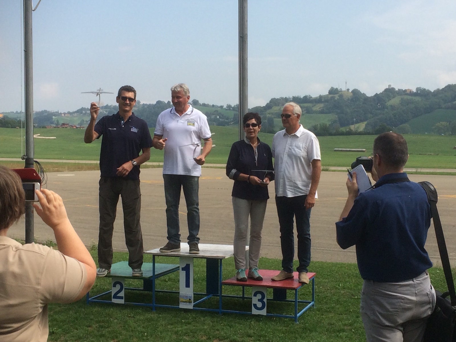 Da sx Sironi Pinni Ghiorzo Roberta